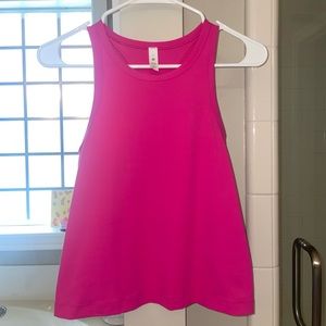 lululemon Align Waist-Length Tank Top in Sonic Pink - SIZE 6
